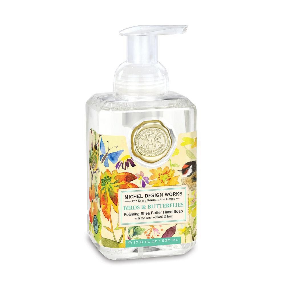 Michel Design Works - Birds & Butterflies Foaming Soap FOA371