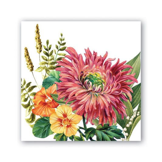 Michel Design Works - Dahlias Cocktail Napkin 814418