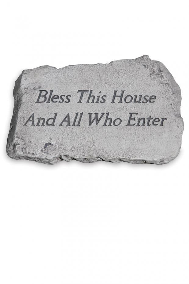 Massarelli's - 10 inch Stone Bless this House 1831