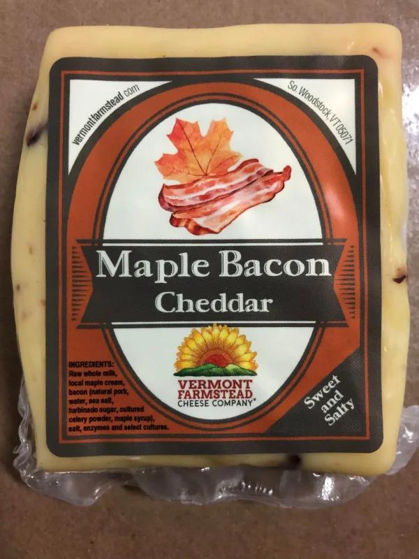 Vermont Farmstead Cheese Company - Maple Bacon Cheddar - 7oz