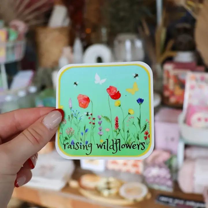 Raven's Edge Studio - Wildflower Sticker - Raising Wildflowers