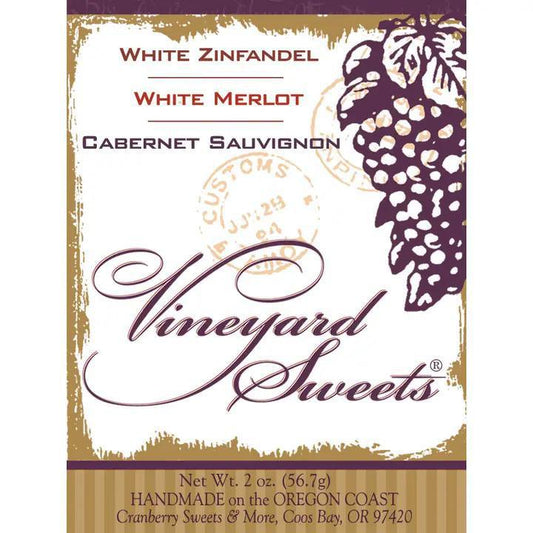 Cranberry Sweets & More - Vineyard Sweets - 3 Flavor Packages 2 oz - W144