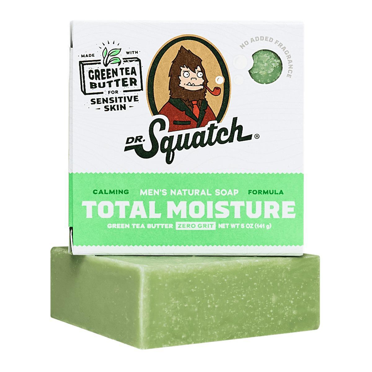 Dr. Squatch - Total Moisture Green Tea Butter Soap 5 oz - WH-BAR-TMG-01
