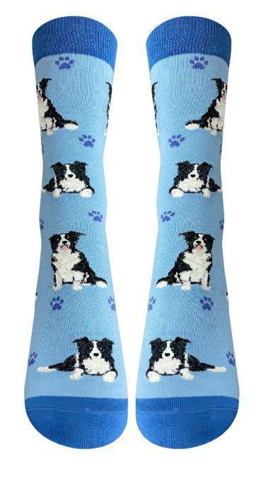 E&S Pets - Border Collie Full Body Socks 800 FB-5