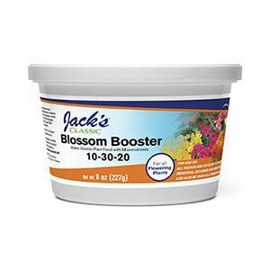 Jacks Classic 8oz 10-30-20 Blossom Booster Fertilizer 80060006