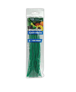 Luster Leaf  - 8" Plant Twist Tie Strips 100 Pack - 80140077