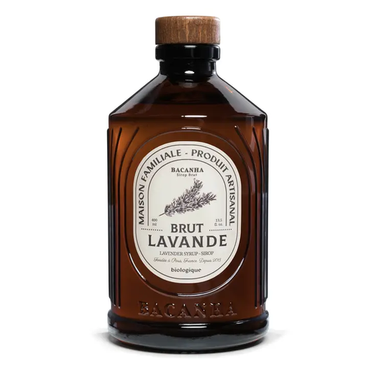 Bacanha -  Raw Lavender Syrup - Organic - 400ml