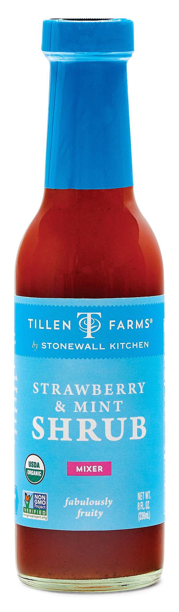 Stonewall Kitchen - Organic Strawberry & Mint Shrub 8fl oz 300806 DISCOSVF