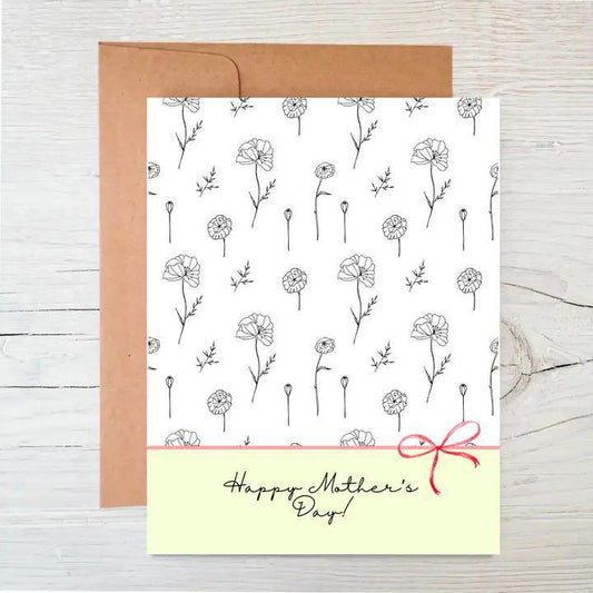 Raven's Edge Studio - Plantable Card | Mother’s Day Card | Eco Wildflower Card