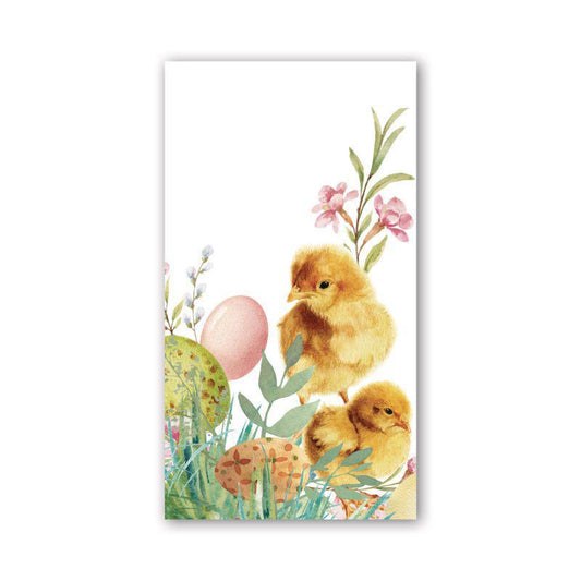 Michel Design Works - Bunny Meadow Hostess Napkin - Style B - 807382B