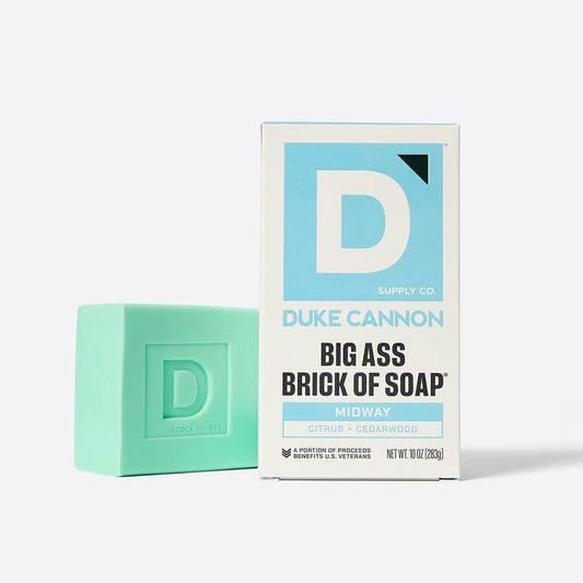 Duke Cannon - Big Ass Brick of Soap - Midway 10 oz - BSBA-MDWY10