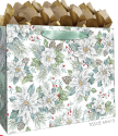 Jillson & Roberts - Large Totes - Snowdrift Floral - XLT795