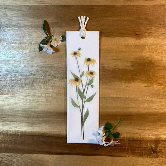 Raven's Edge Studio - Plantable Bookmark | Eco Bookmark | Blackeyed Susan | 2 in 1