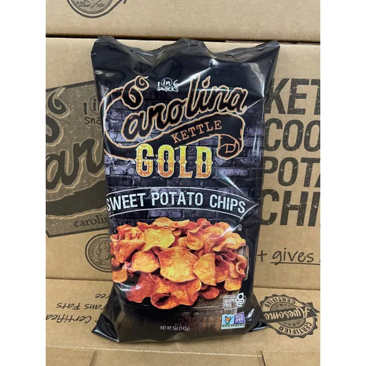 1 in 6 Snacks Rustic Roots Sweet Potato Kettle Chips 5 oz DISCO