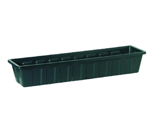 Novelty 24" Polypro Plastic Hunter Green Flower Box Planter 80250062
