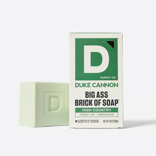 Duke Cannon - Big Ass Brick of Soap - High Country 10 oz - BSBA-HCTY10