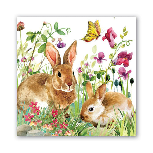 Michel Design Works - Bunny Meadow Luncheon Napkin  817382