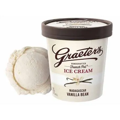 Graeter’s Ice Cream - Ice Cream Madagascar Vanilla - 16 OZ   63701