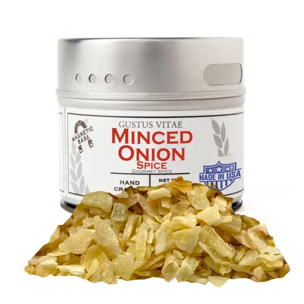 Gustus Vitae Minced Onion - Tin DISCO