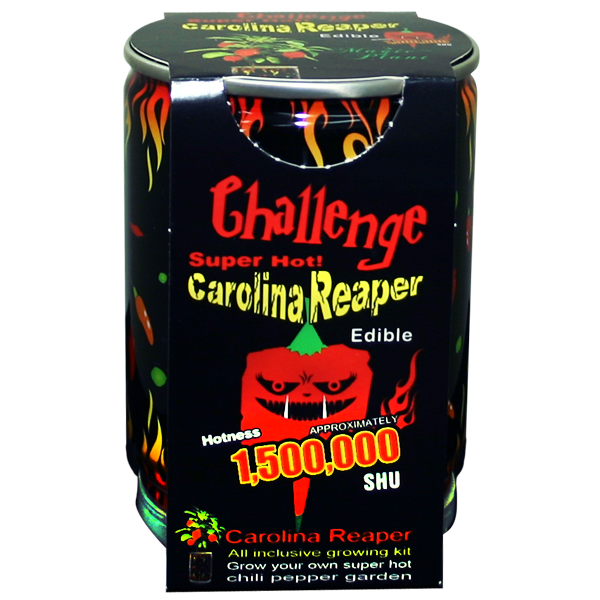 Ass Kickin' -  Carolina Reaper Chili Pepper Plant Can