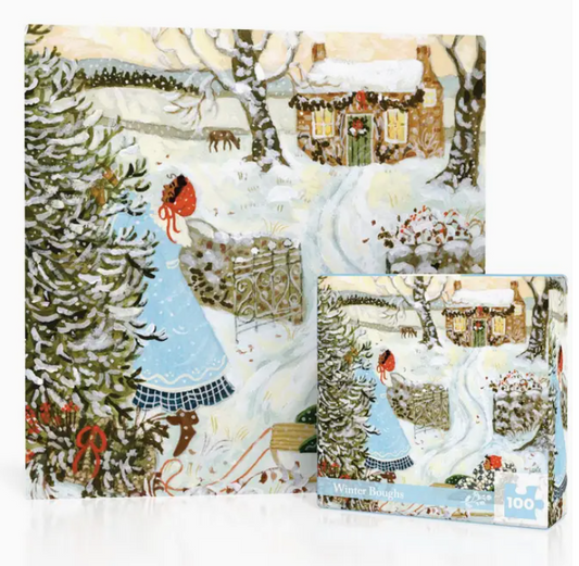New York Puzzle Company - Winter Boughs Mini - NPZLP2552