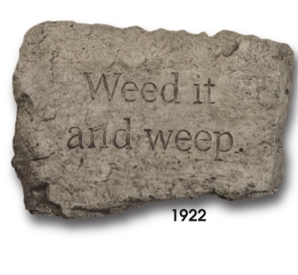 Massarelli's - 10" Stone Weed it and Weep 1922 DISVEN