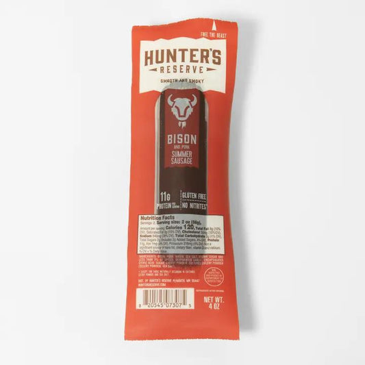 Hunter's Reserve - Bison Summer Sausage 4 oz - SS5073075