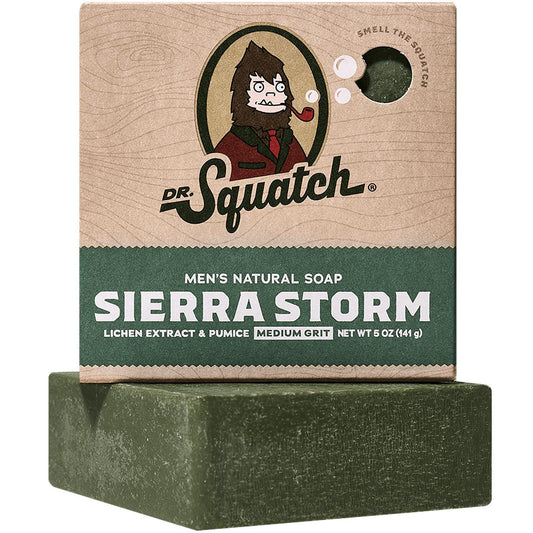 Dr. Squatch - Sierra Storm Bar Soap 5 oz - WH-BAR-SST-01