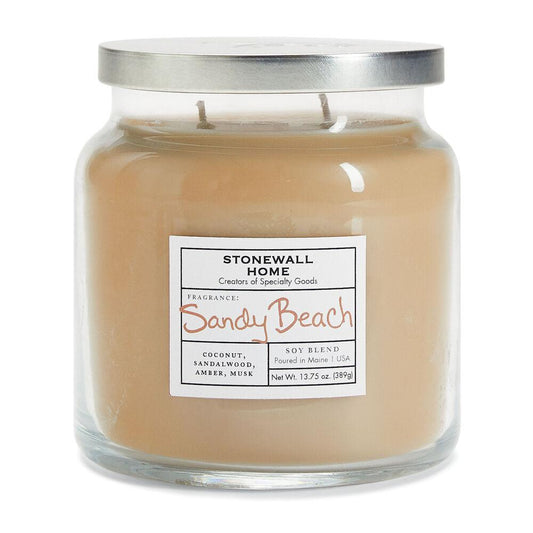 Stonewall Kitchen Sandy Beach - Medium Apothecary* 0.86 lb jar 651611