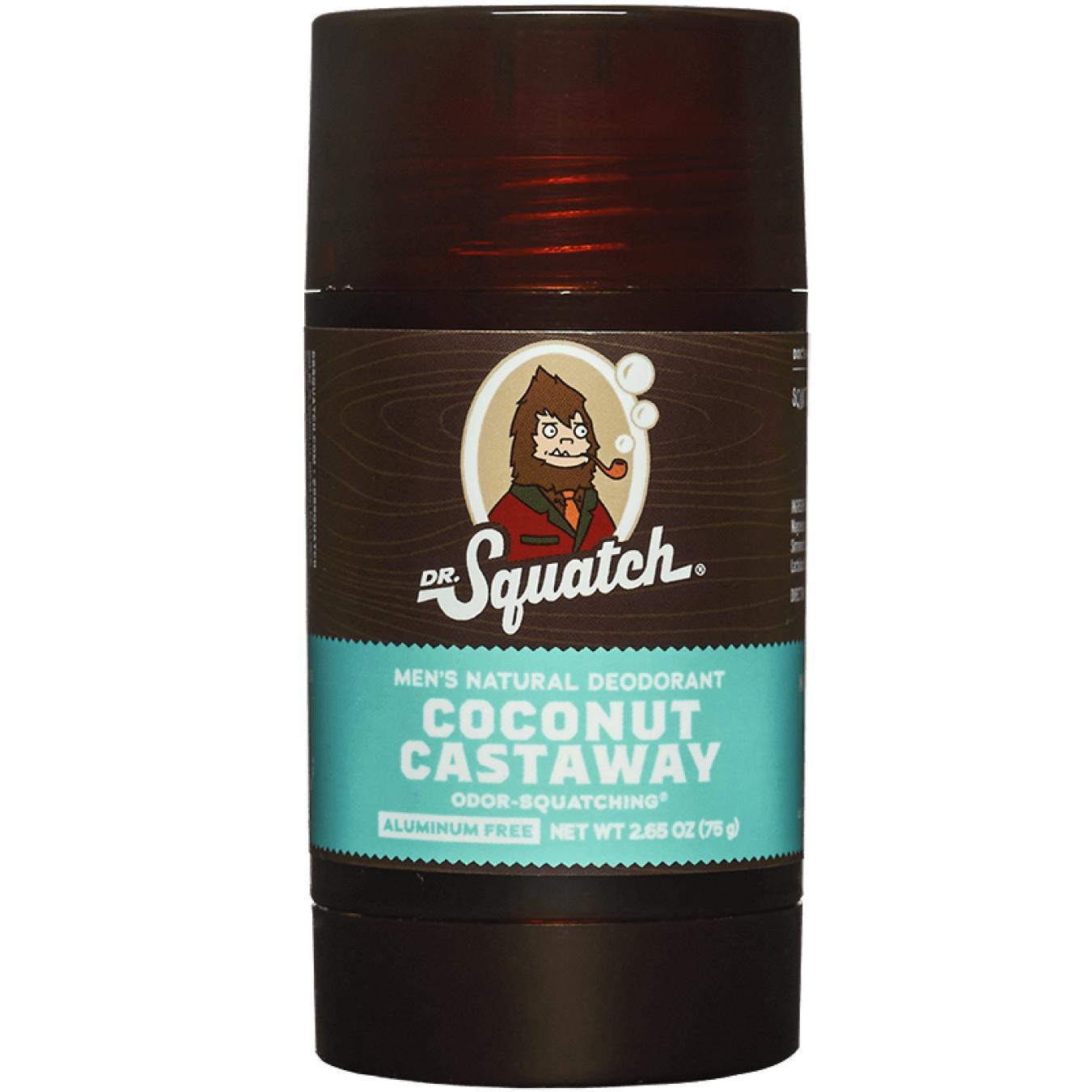 Dr. Squatch - Coconut Castaway - Deodorant 2.65oz