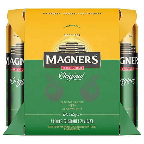 Magners - Original Irish Cider - 4 Pack 16.9 oz Cans - 608512