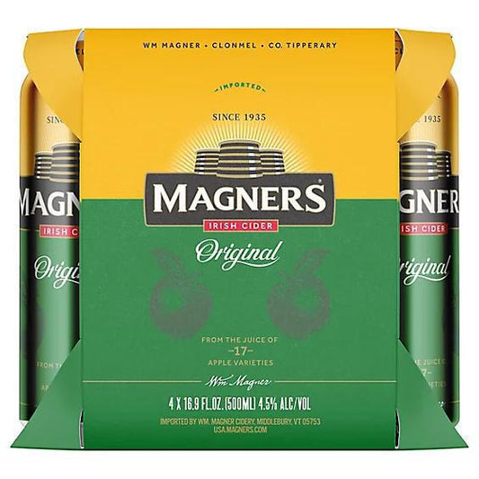 Magners - Original Irish Cider - 4 Pack 16.9 oz Cans - 608512