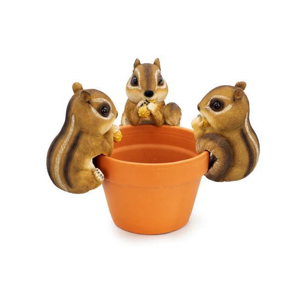 Land & Sea - Jumbo Chipmunk Pot Hanger 6" PH612