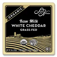 Sierra Nevada Cheese Company - Raw Organic Cheddar 8oz Brick