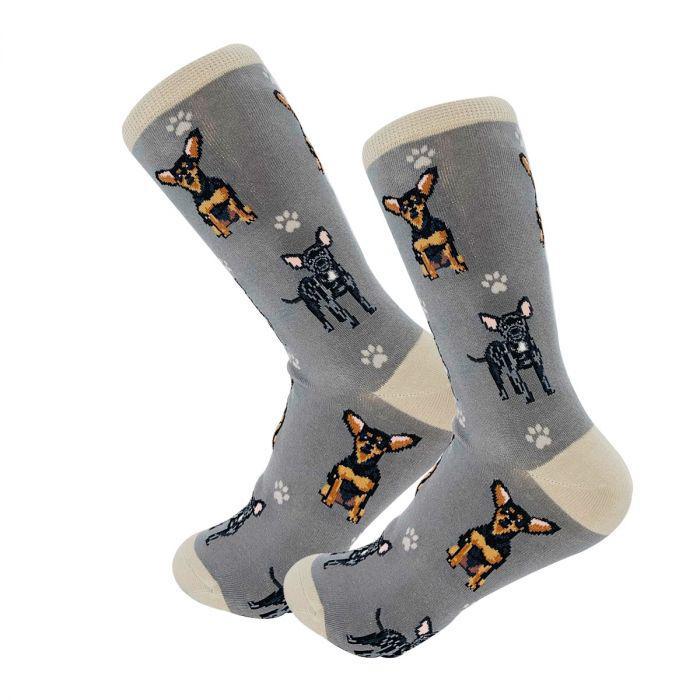 E&S Pets - Chihuahua, Black Full Body Socks 800 FB -11