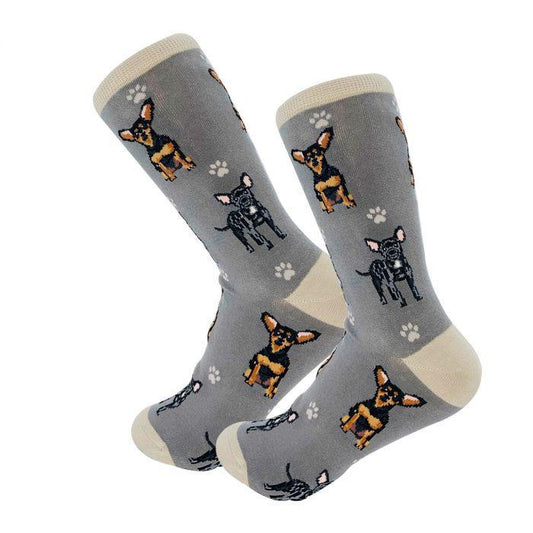 E&S Pets - Chihuahua, Black Full Body Socks 800 FB -11