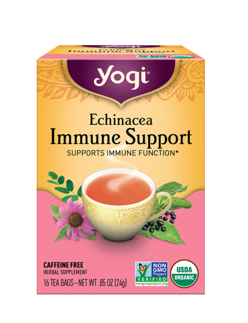 Yogi Tea Echinacea Immune Support Tea 16 tea bags 1799