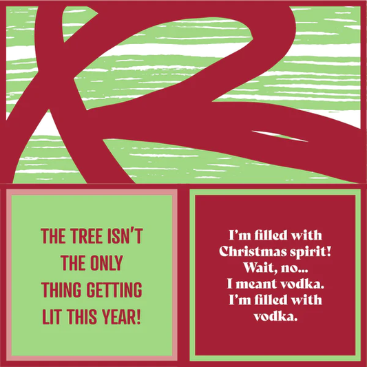 Drinks On Me: Napkins:  Xmas Spirit of 20, 7089