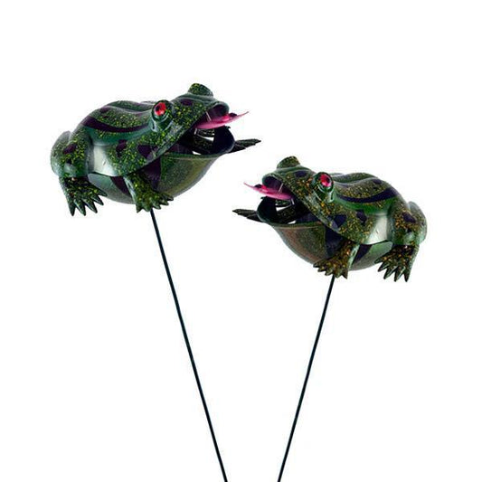 Land & Sea - Large Frog Bobble Plant Stick PS91