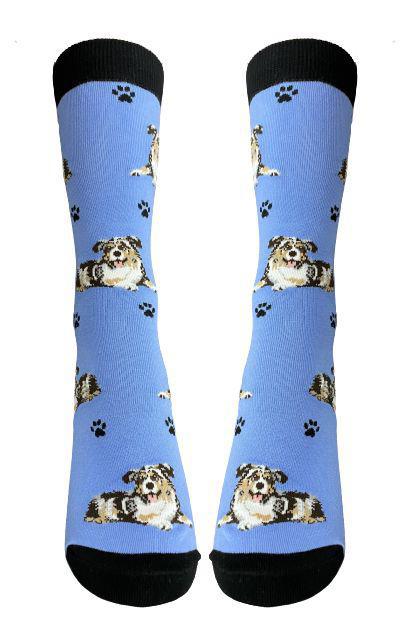 E&S Pets - Australian Shepherd Full Body Socks 800 FB-53