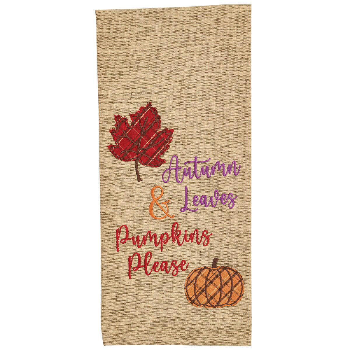 Park Designs - Autumn Leaves Dishtowel - 7499-664