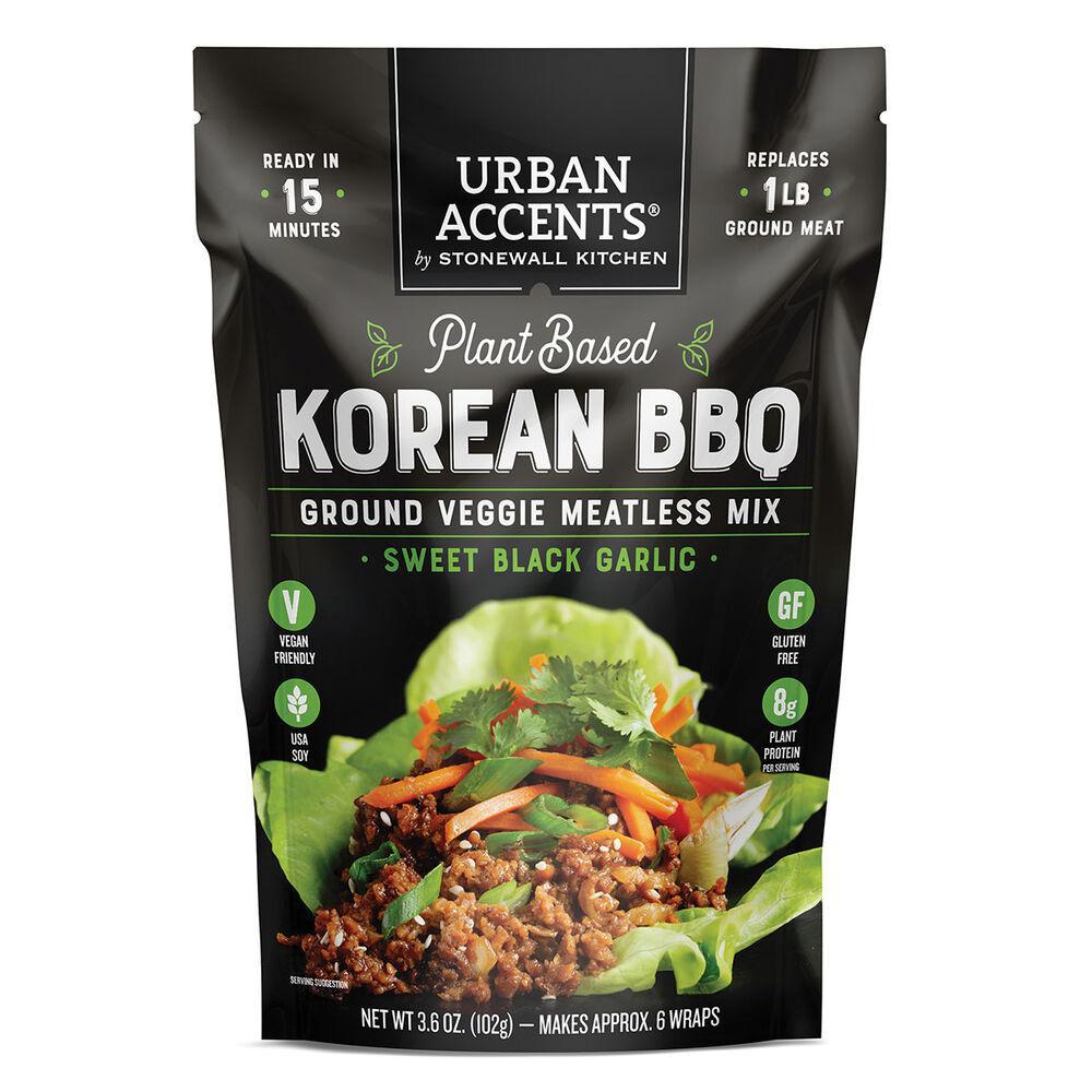 Stonewall Kitchen - Plant Based Korean BBQ Meatless Mix - Sweet Black Garlic 3.6 oz 370303