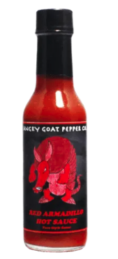 Angry Goat Pepper Co. Hot Sauce - Red Armadillo