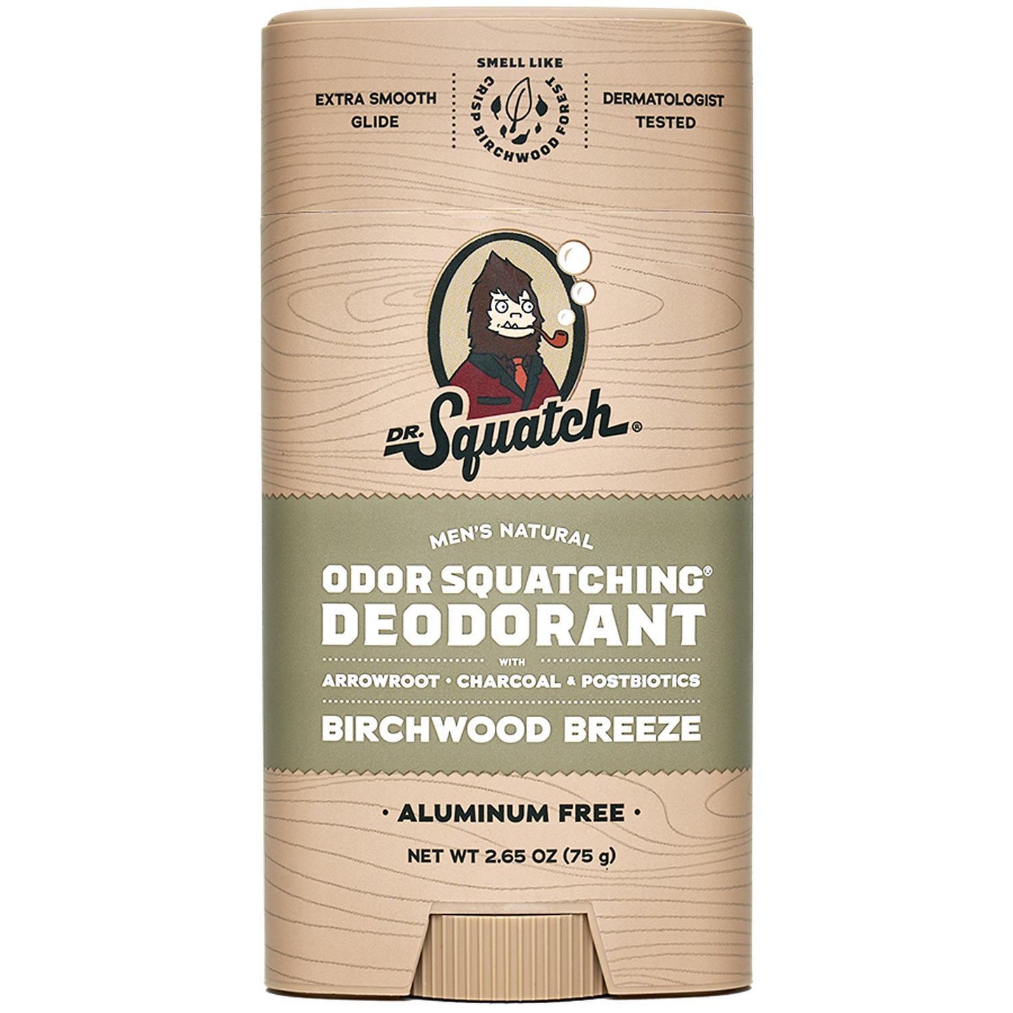 Dr. Squatch - Birchwood Breeze Deodorant 2.65 oz - WH-DEO-BWB-02