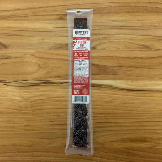 Hunter's Reserve - Bison .8 oz Jerky Strips - JS5150035