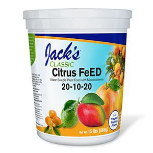 Jacks Classic 1.5# 20-10-20 Citrus Food Fertilizer 80060019