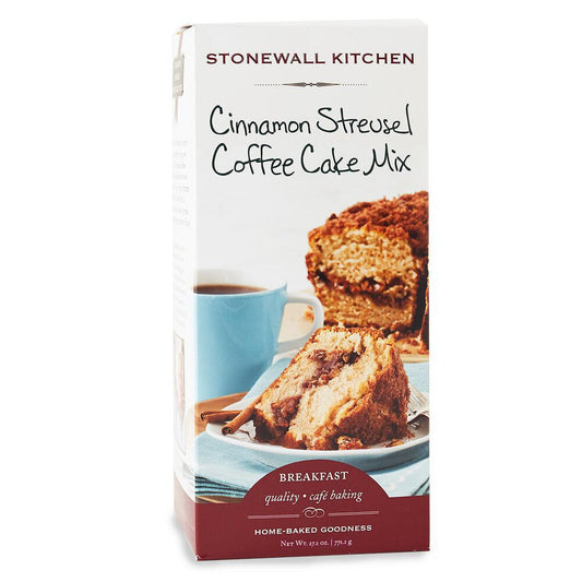 Stonewall Kitchen - Cinnamon Streusel Coffee Cake Mix 27.2 oz Box - 554029