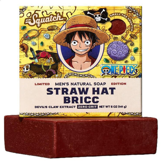 Dr. Squatch - Straw Hat Bricc Bar Soap 5 oz - WH-BAR-SHS-01
