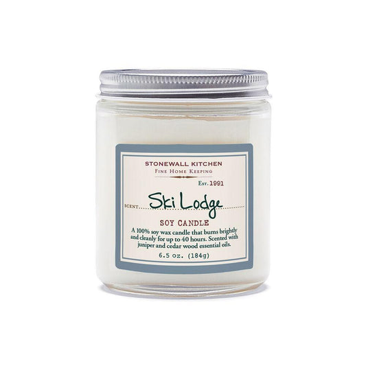 Stonewall Kitchen Ski Lodge Candle  0.40 lb jar 5625256