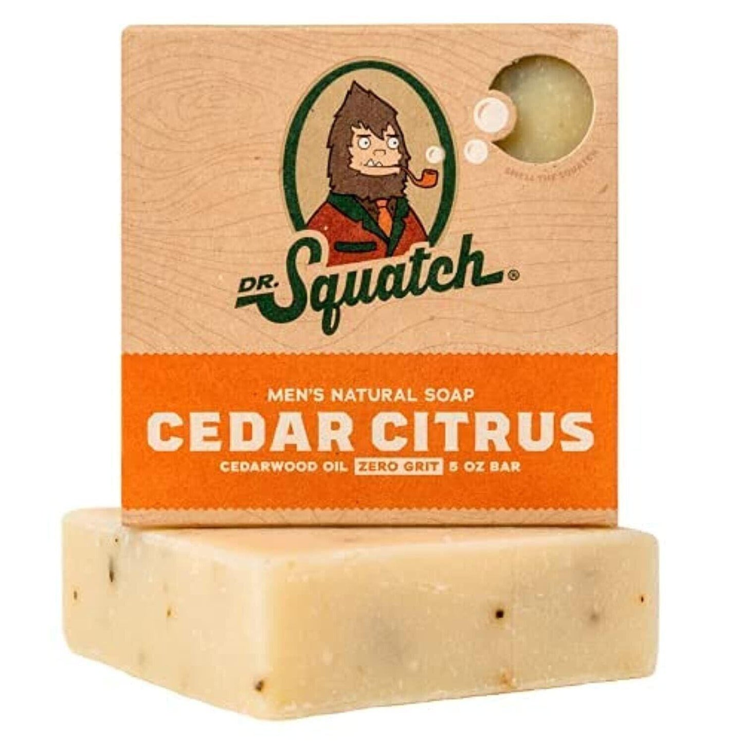 Dr. Squatch - Cedar Citrus - Bar Soap  wh-bar-cc DISCO